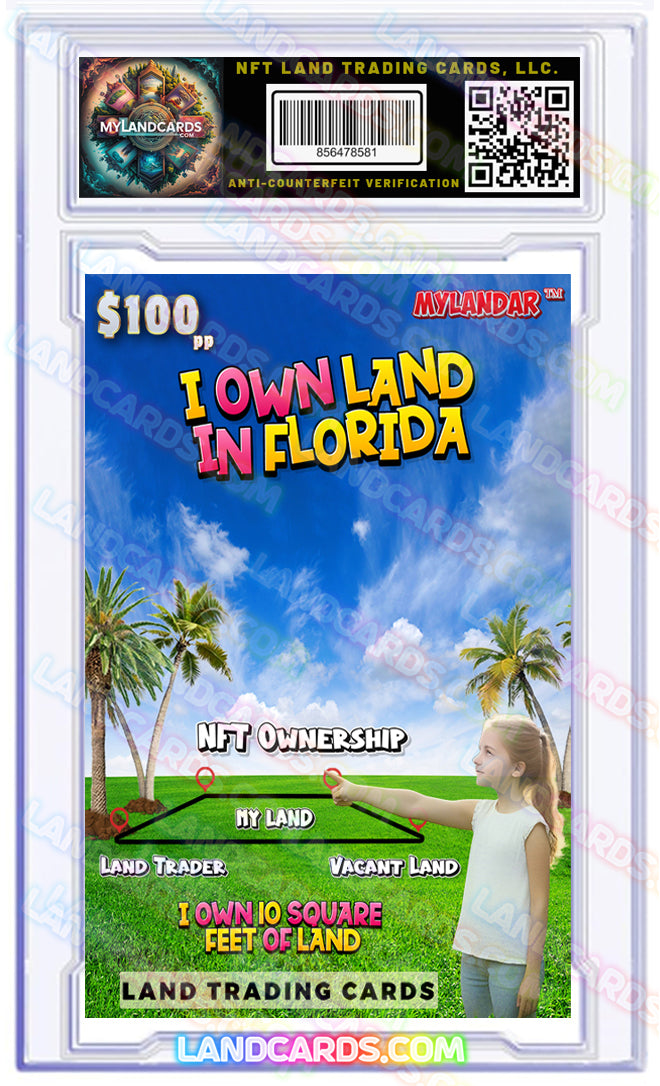 Mylandar - Family Edition - Young Girl -Land Trading Card - SWG