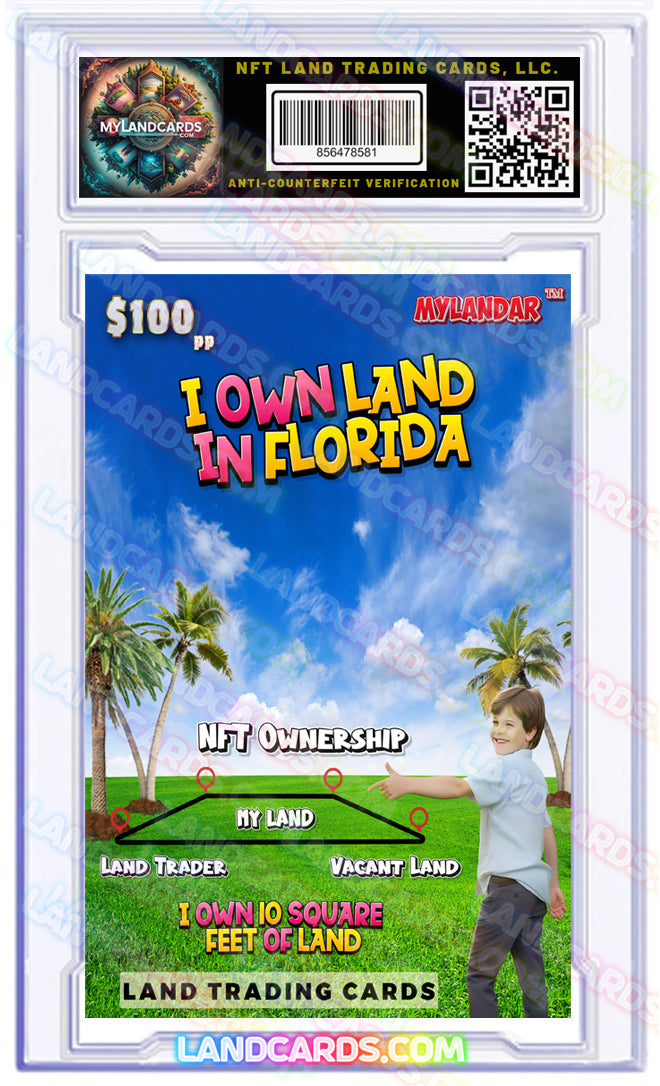 Mylandar - Land Trading Card -Boy - Kid Cards