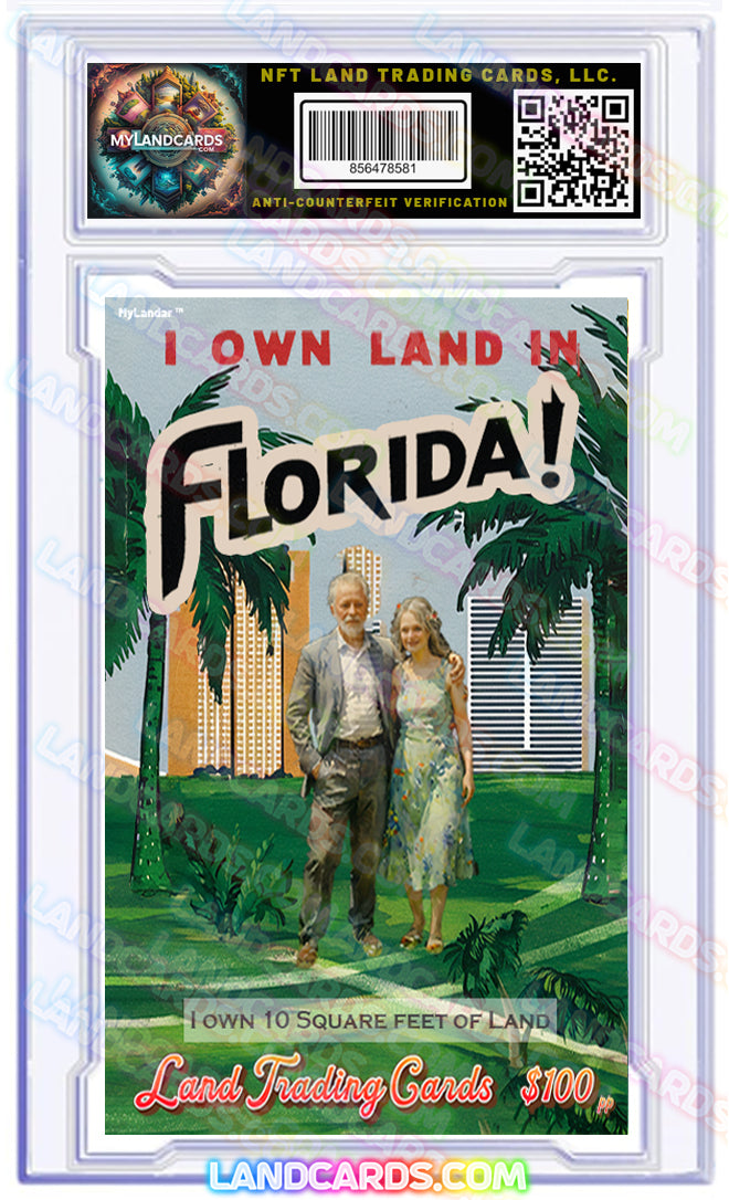 Mylandar - Pareja de tarjetas vintage de tierras -